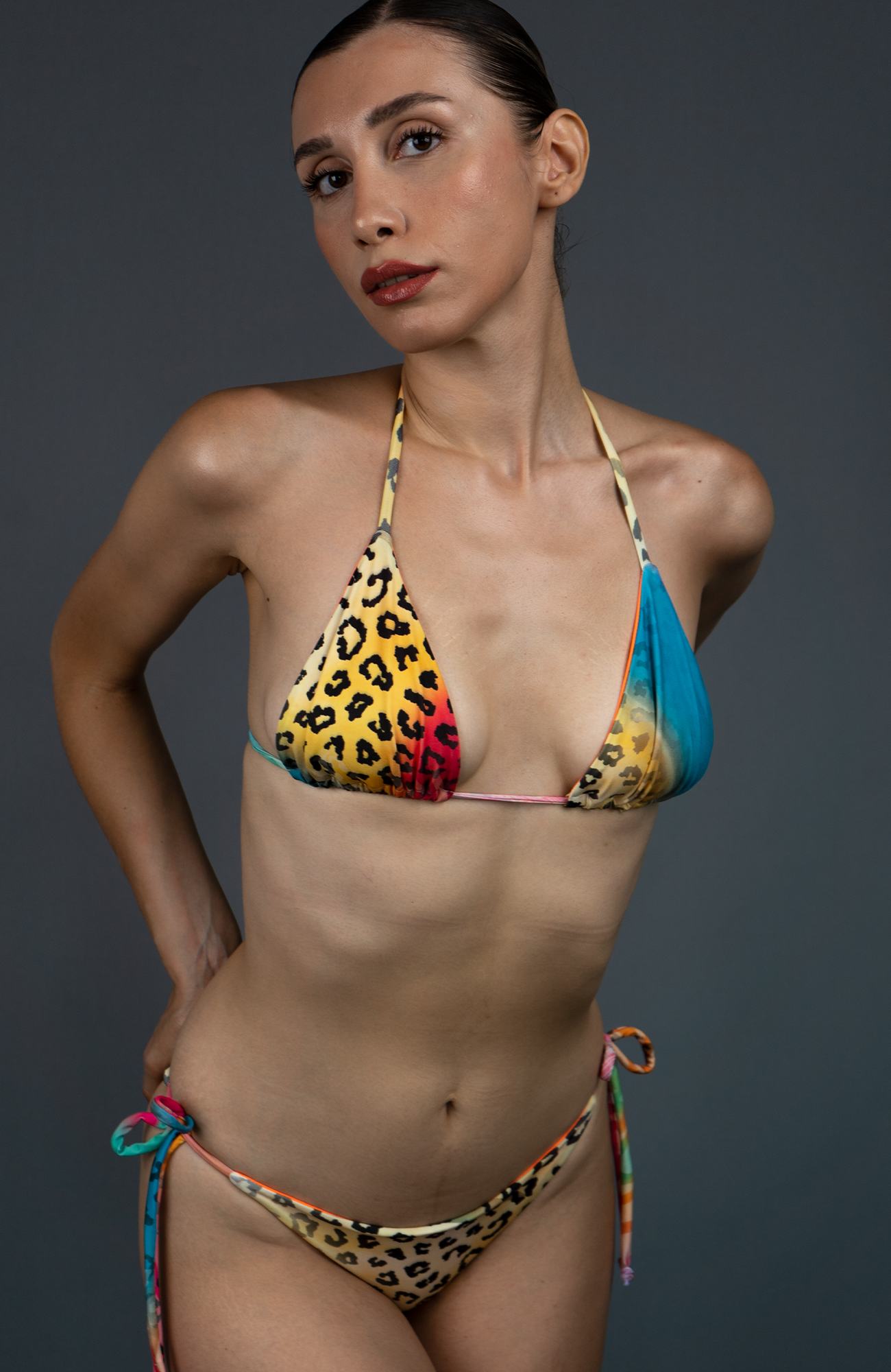 Rainbow bikini
